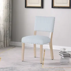 Dining Chairs-Kirkland's Home Woven Upholstered Dining Chairs, Set Of 2 Ivory