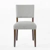 Dining Chairs-Kirkland's Home Woven Upholstered Dining Chairs, Set Of 2 Gray