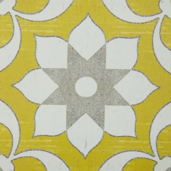 Framed Art-Kirkland's Home Yellow Tuscan Framed Wood Art Prints, Set Of 3 White/Yellow/Gray