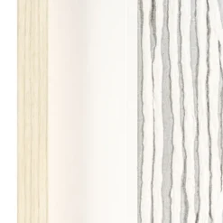 Wall Plaques-Kirkland's Home Zinnia I Shadowbox Framed Wall Plaque White/Gray