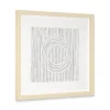Wall Plaques-Kirkland's Home Zinnia Ii Shadowbox Framed Wall Plaque White/Gray
