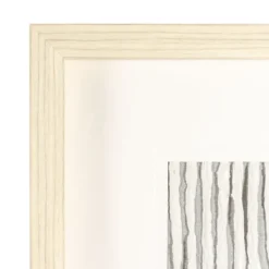 Wall Plaques-Kirkland's Home Zinnia Ii Shadowbox Framed Wall Plaque White/Gray